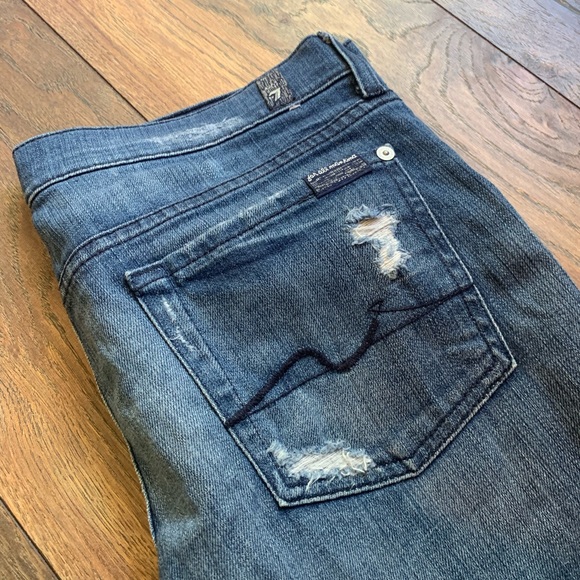 7 for all mankind - Roxanne distressed skinny - Picture 6 of 7